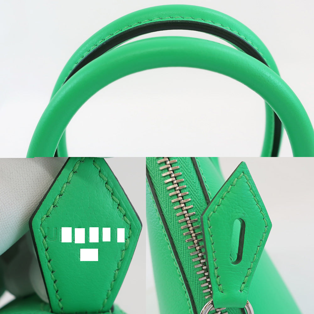 Hermes Bolide 1923 Handbag Vel Comic  Color Light Green Green U Graffiti Manufactured around 2022 2WAY Shoulder