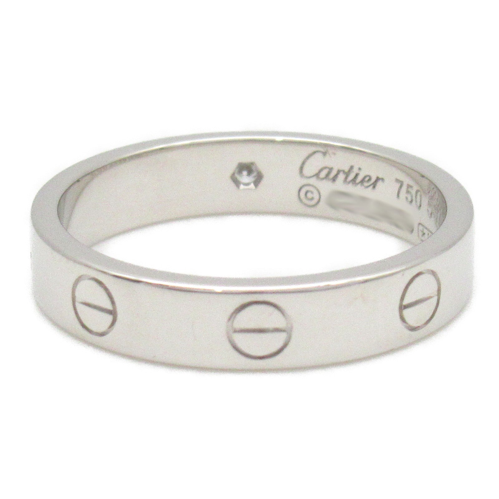 Cartier Cartier 1P Diamond Ring Ring Ring Ring Jewelry Diamond K18WG (White G)  Clearance