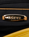 Loewe Anagram Mini Handbag Yellow Leather  LOEWE