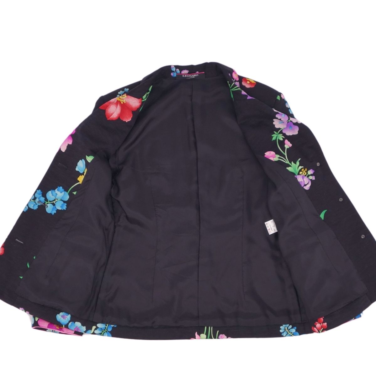 LEONARD FASHION Jacket Terrated Jacket Single Cotton Flower    9AR(M equivalent) Multi-Color BODEST