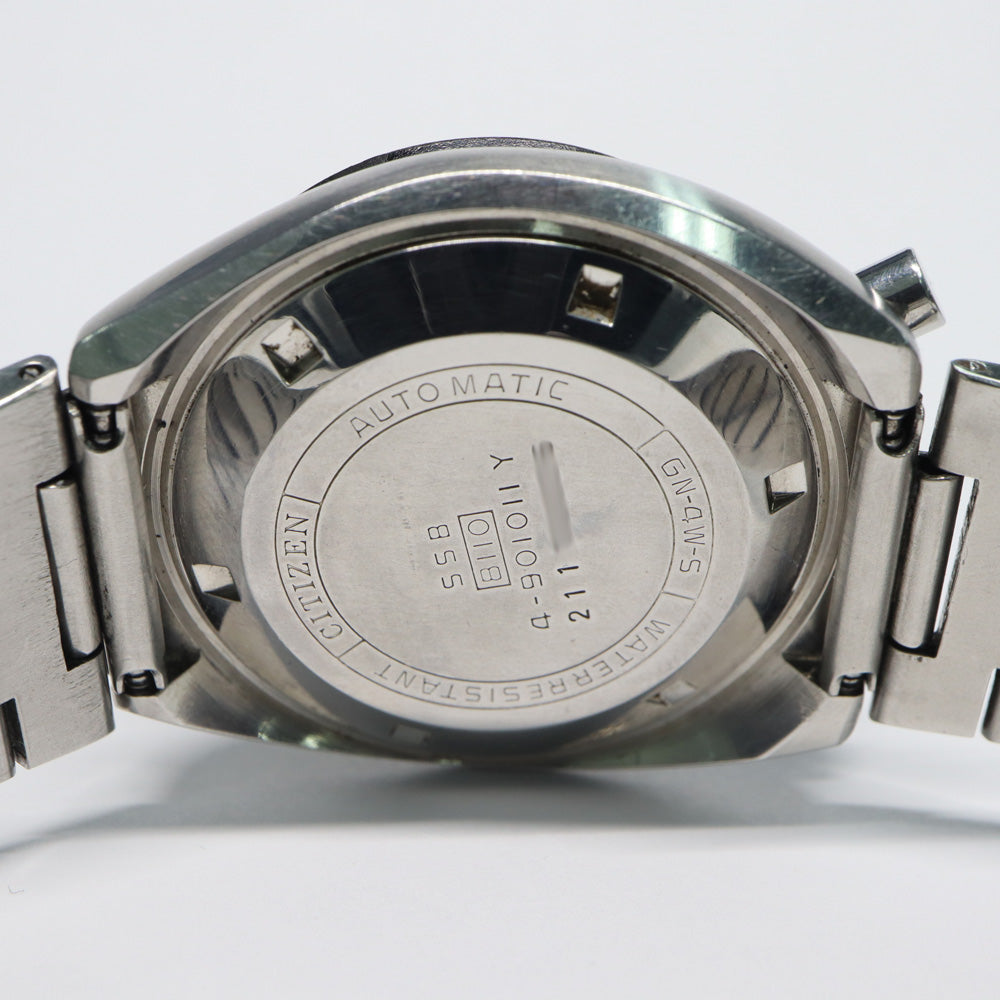 Citizen Challenger Timer 4-901011Y SS Silver Tsunokrono Automatic Volume