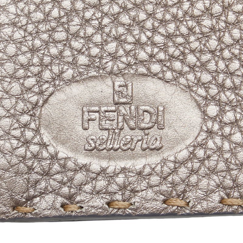 Fendi Celeria Long Wallet Twin Fold Wallet 8M0144 Gr Leather  Fendi