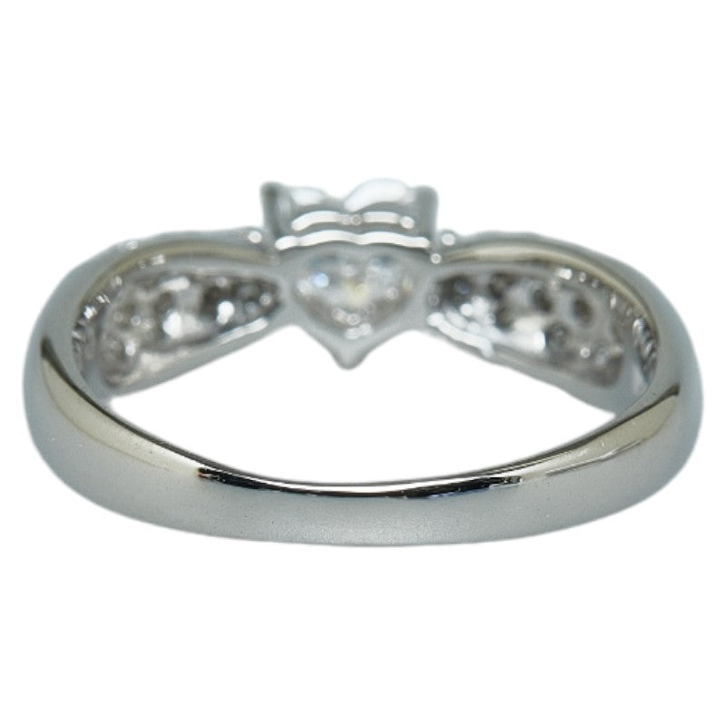 Pt900 platinum diamond 0.30ct diamond 0.30ct ring ring  10