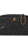 Chanel Black Caviar Camera Bag Large
