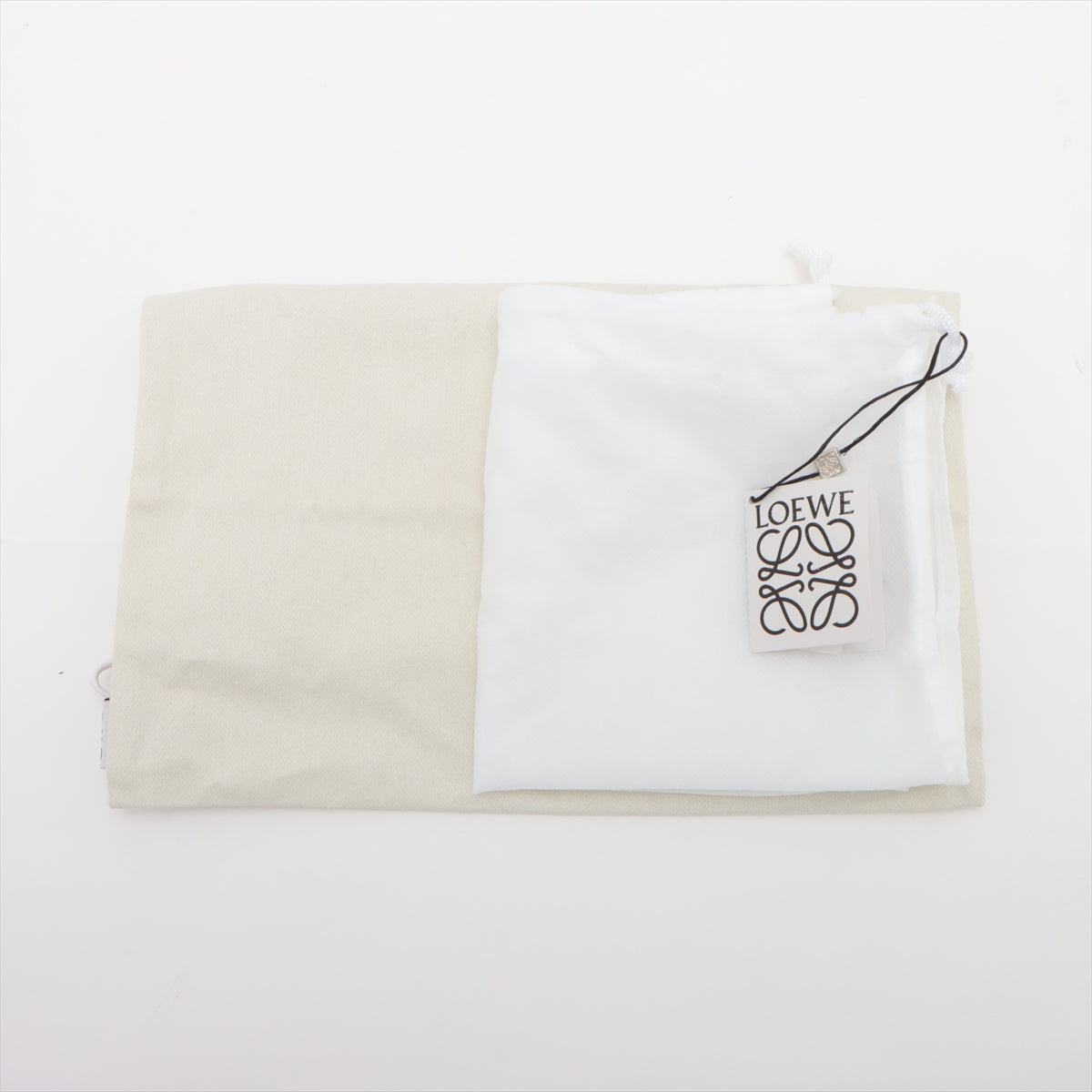Loewe Mini-Gate Bag Leather Shoulder Bag Beige