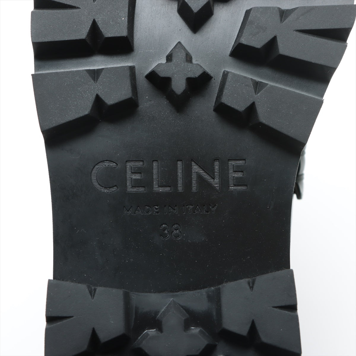Celine f Leather  38  Green Margaret Frizz