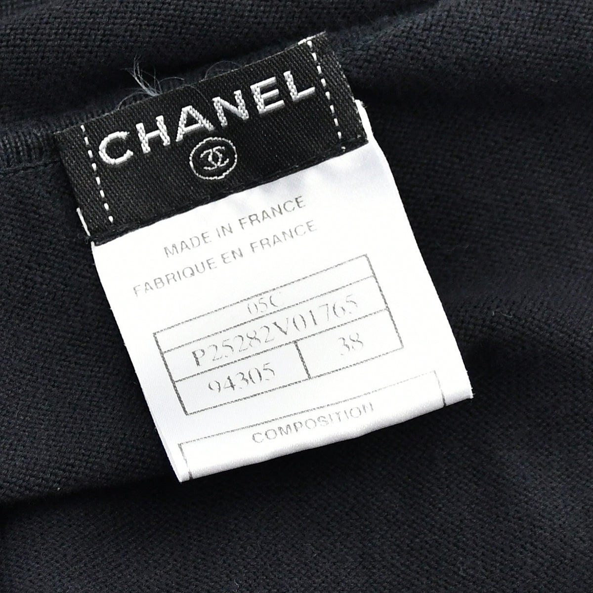 Chanel T-shirt Black 05C 