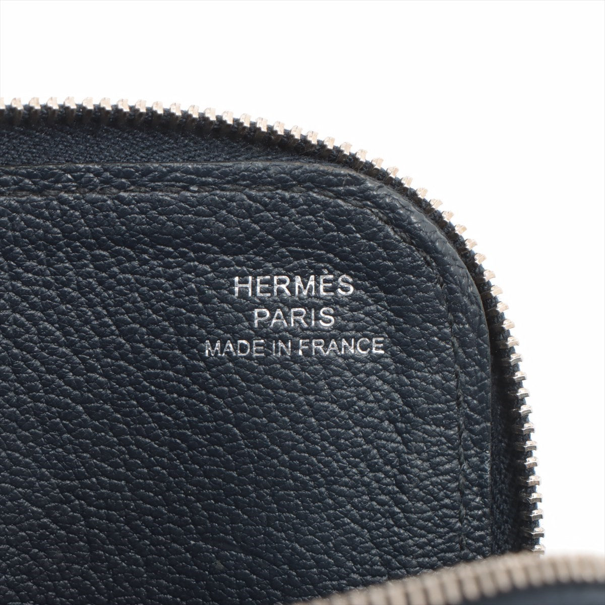 Hermes Remix Duo Epsom Wallet Blue Silver Gold  Unmarked
