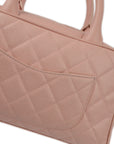 Chanel Pink Caviar Bowling Bag 27