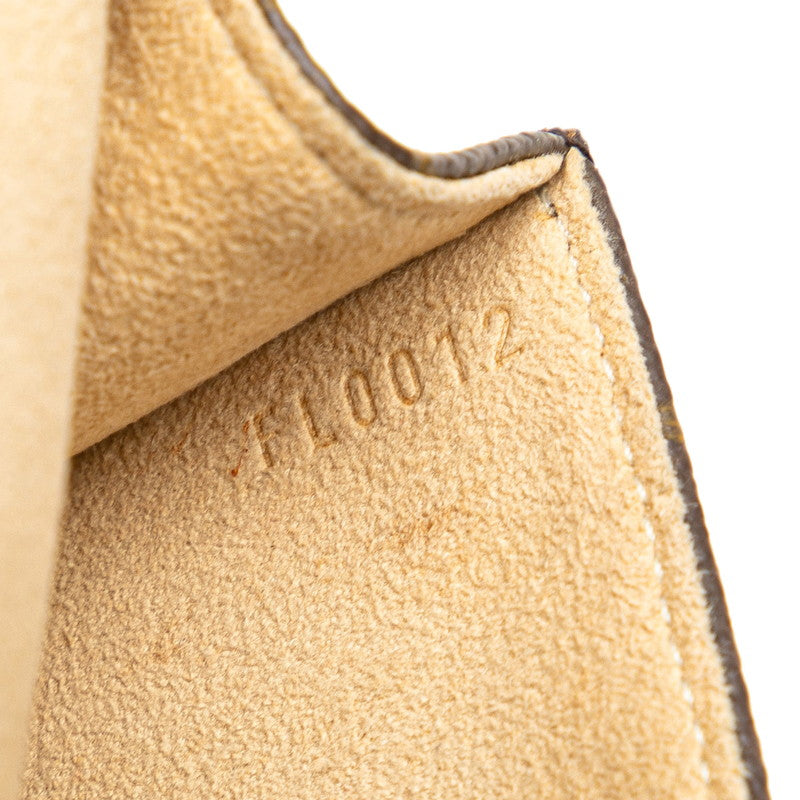Louis Vuitton Monogram Poschet Florentine XS Body Bag Waist Bag M51855 Brown PVC Leather  Louis Vuitton