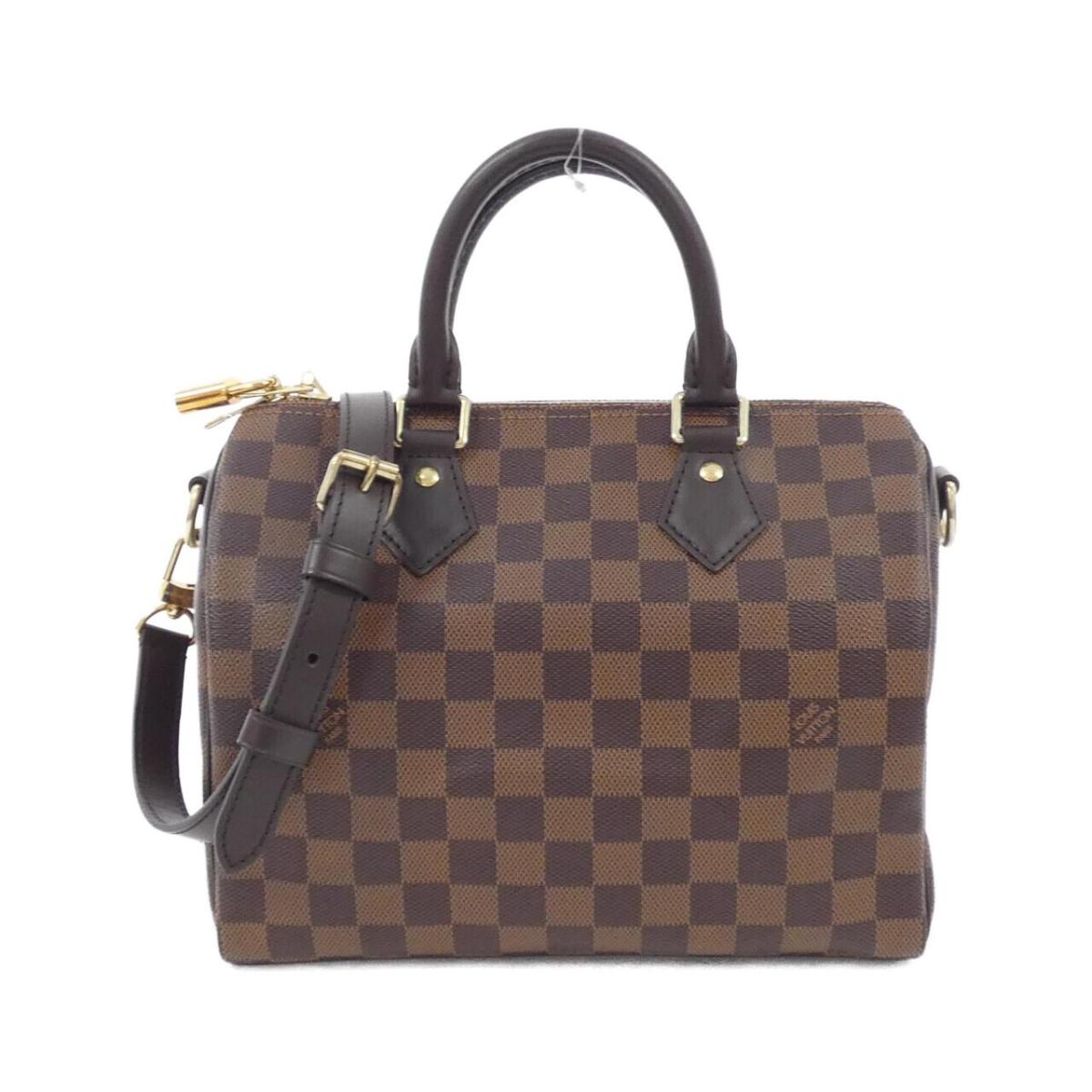 Louis Vuitton Damier Speedy Bandouliere 25 N41368 Boston Bag