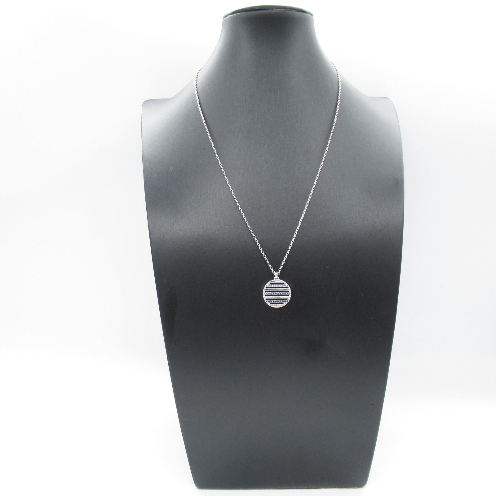 Vendome Aoyama Sapphire Necklace K18WG (White G) Sapphire  Blue