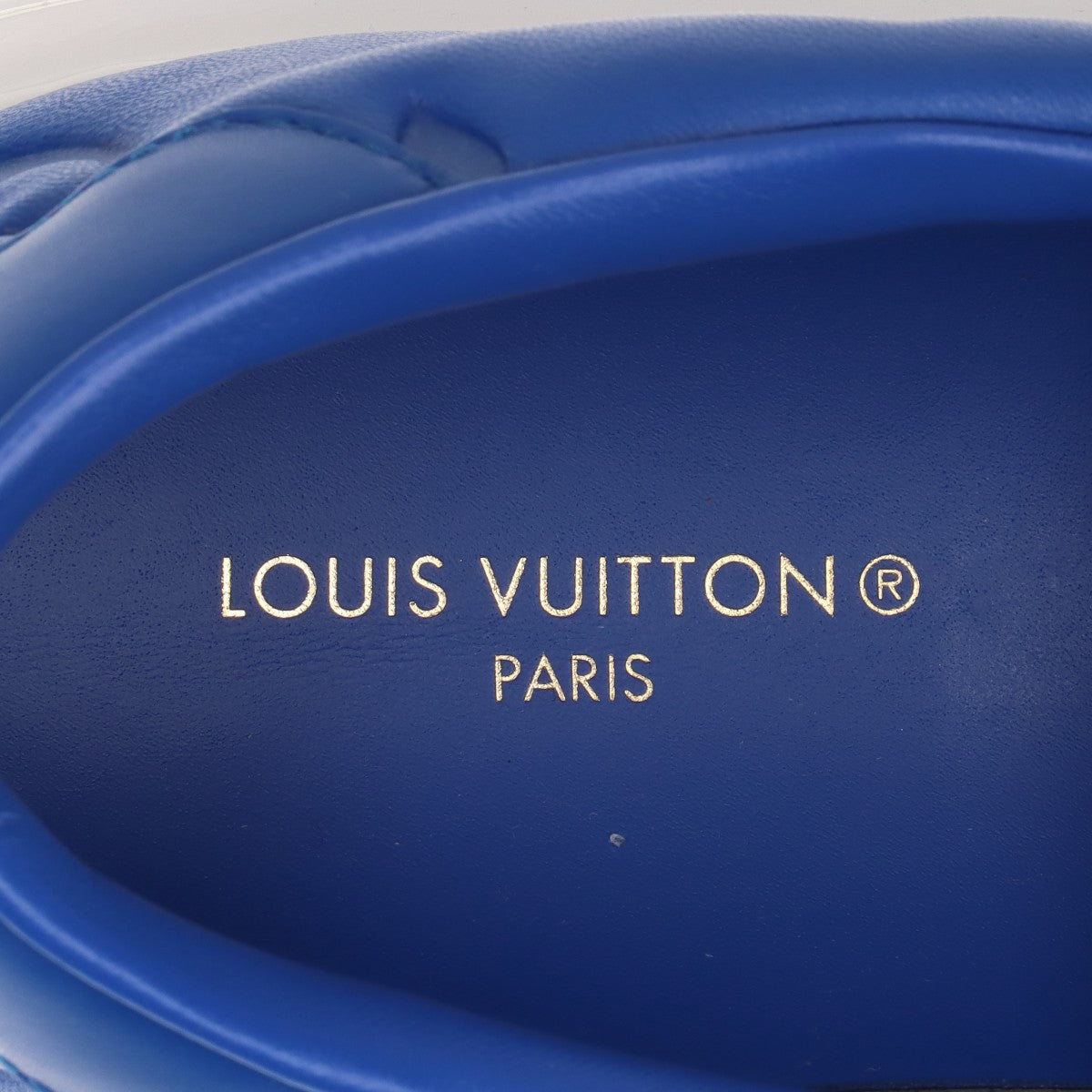 Louis Vuitton Beverly Hills Line 22 Years UK7 1/2  Blue LD0252 Monogram Bag
