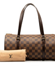 Louis Vuitton Damier Papillon GM 30 Handbag N51303 Brown PVC Leather  Louis Vuitton