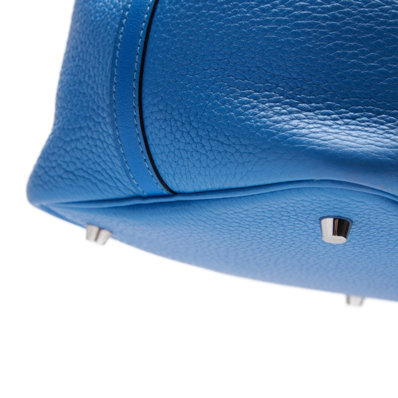 HERMES Picotin Lock MM Handbag  Clemence  Blue Paradise Blue Paradise Handbag  Handbag Lady Handbag Hybrid 【 Ship】 Himalan Bookstore Online