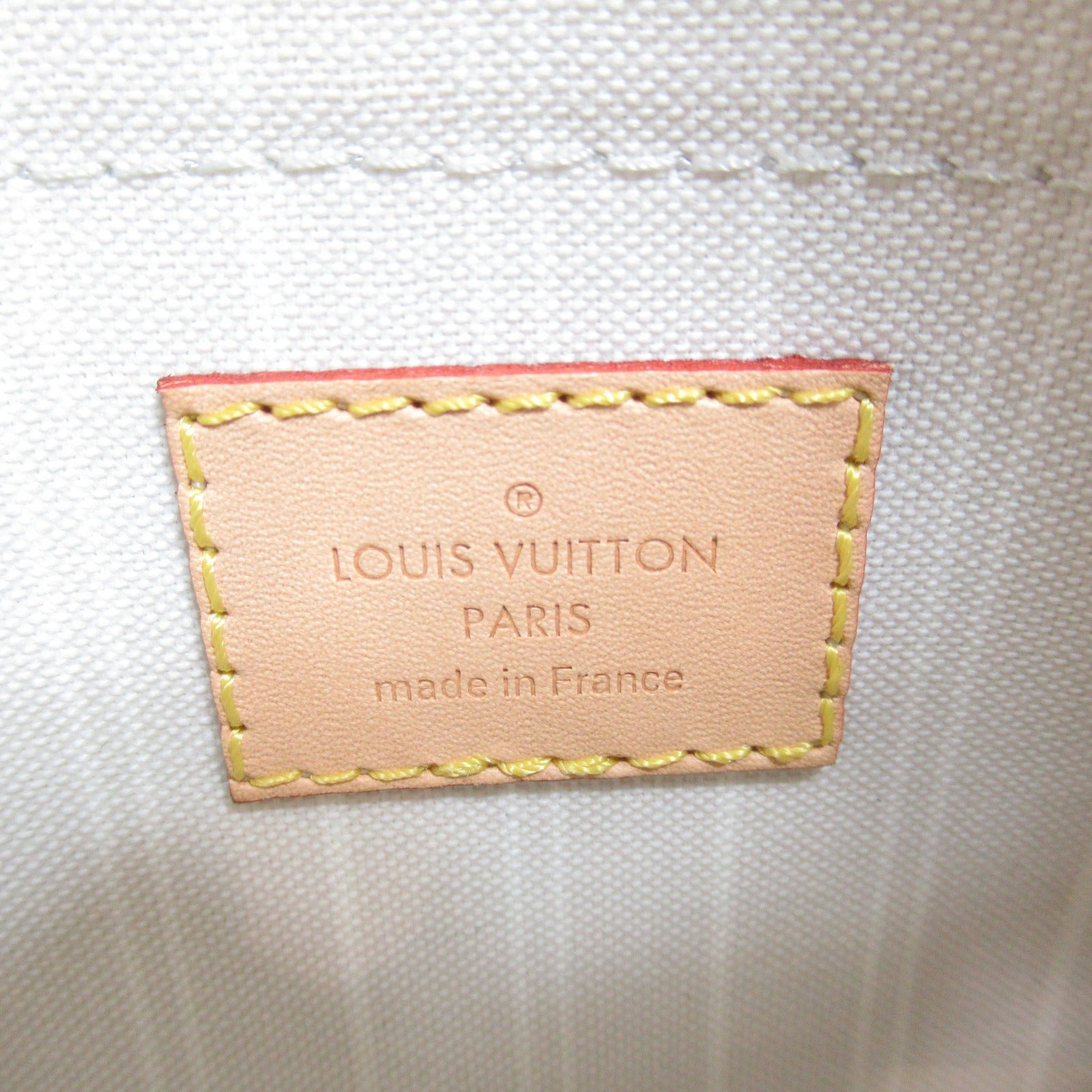 Louis Vuitton Louis Vuitton Multicolor Pochette Accessories Bag PVC  Canvas Monogram Giant  Orange Brum M57634