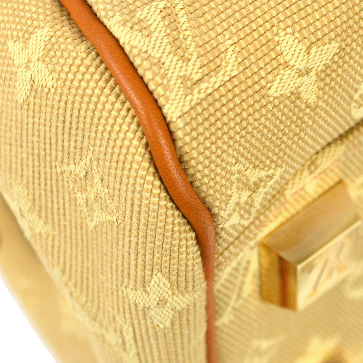Louis Vuitton 2004 Beige Monogram Mini Josephine PM Handbag M92416