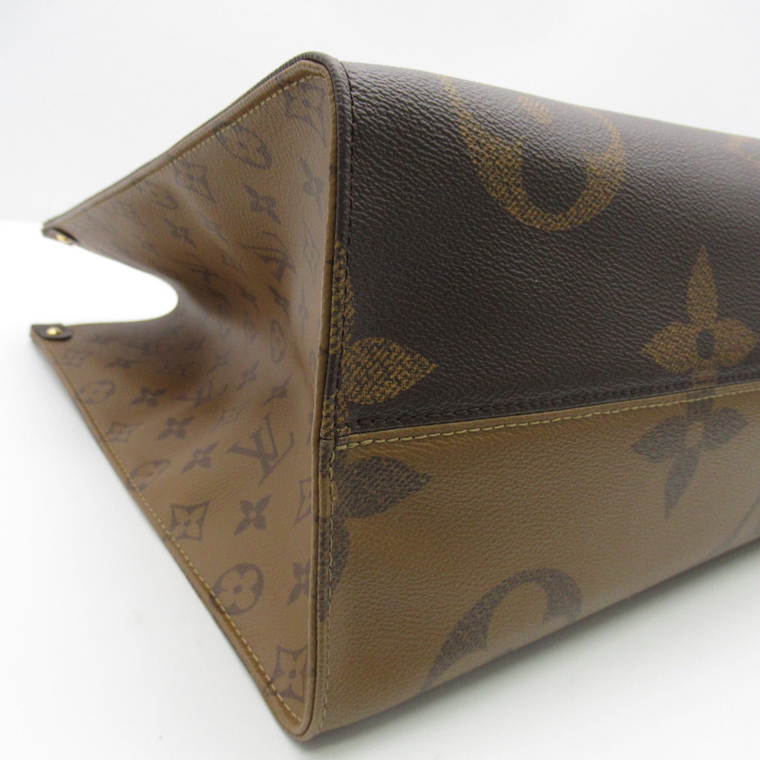Louis Vuitton On The Go GM 2w Shoulder Bag 2way Shoulder Bag PVC Coated Canvas Monogram Giant  Brown  M45320