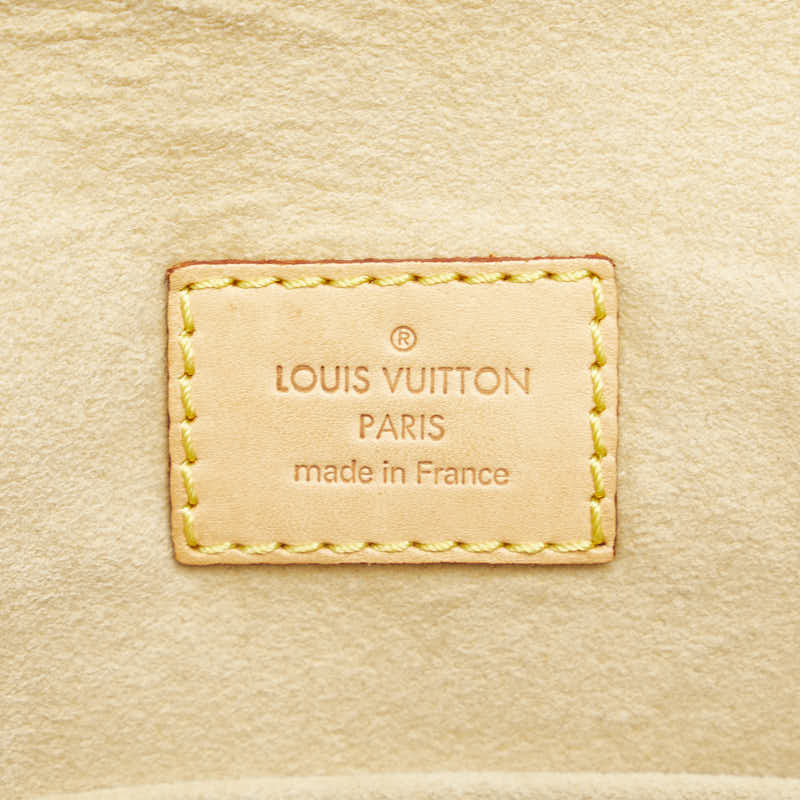 Louis Vuitton Monogram Hudson PM Handbag M40027 Brown PVC Leather  Louis Vuitton