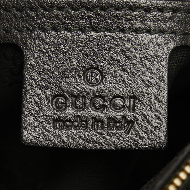Gucci Handbag Mini Boston 193604 Black Leather  Gucci