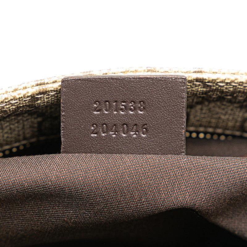 Gucci GG Supreme  Shoulder Bag 204046 Brown PVC Leather  Gucci