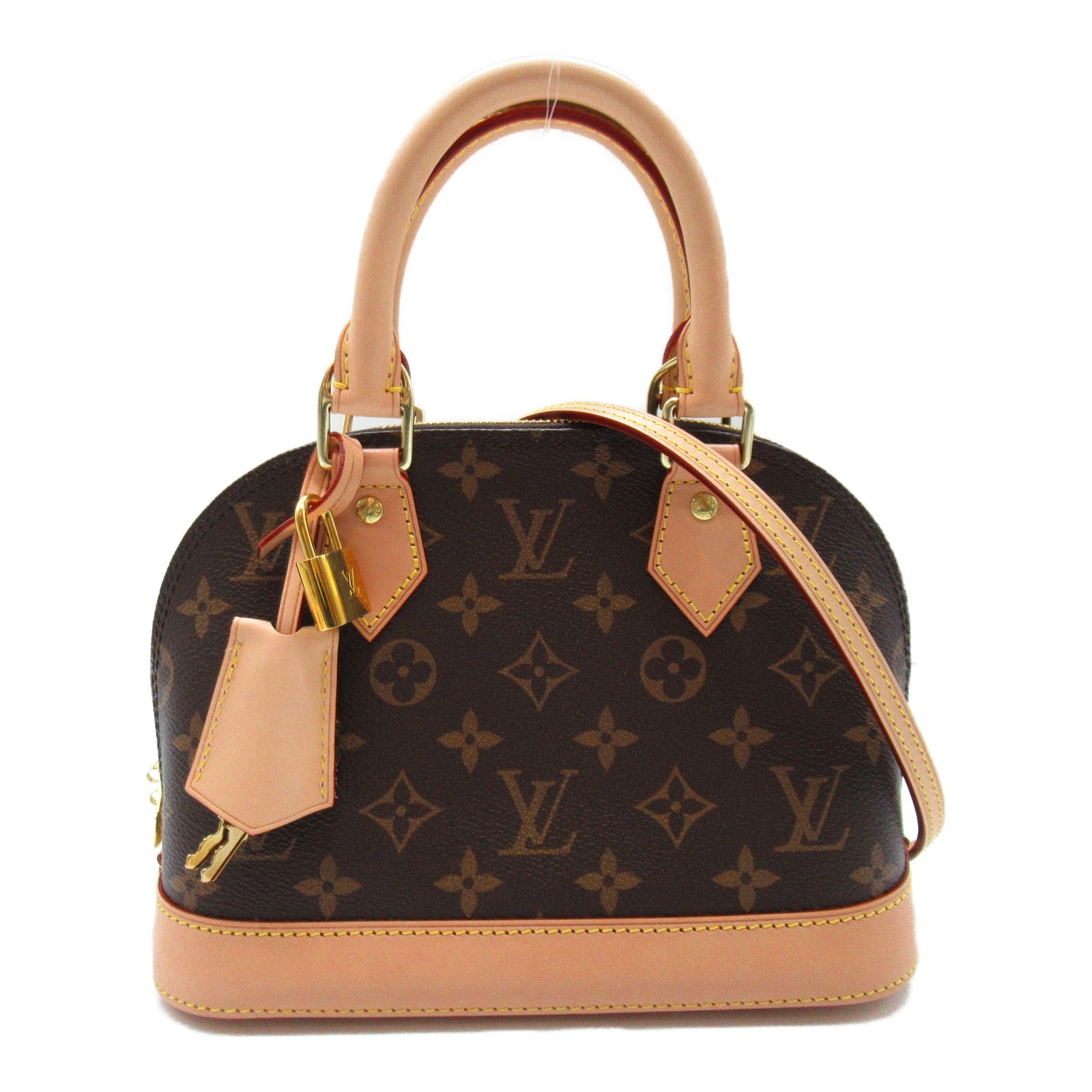 Louis Vuitton ALMA BB Shoulder Bag Shoulder Bag PVC Coated Canvas Monogram  Brown M53152