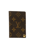 Louis Vuitton Monogram Porte Carte Credit Pression Card Case M60937