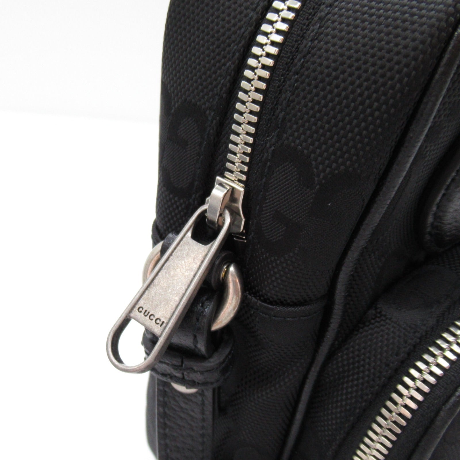 Gucci Off The Grid Shoulder Bag Shoulder Bag Nylon Leather  Black 625850