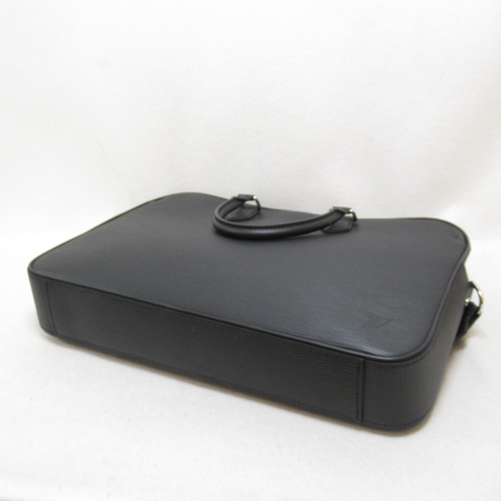 Louis Vuitton Louis Vuitton Dandy Briefcase MM Business Bag Business Bag PVC Coated Linen Taiga Men  Black M54404