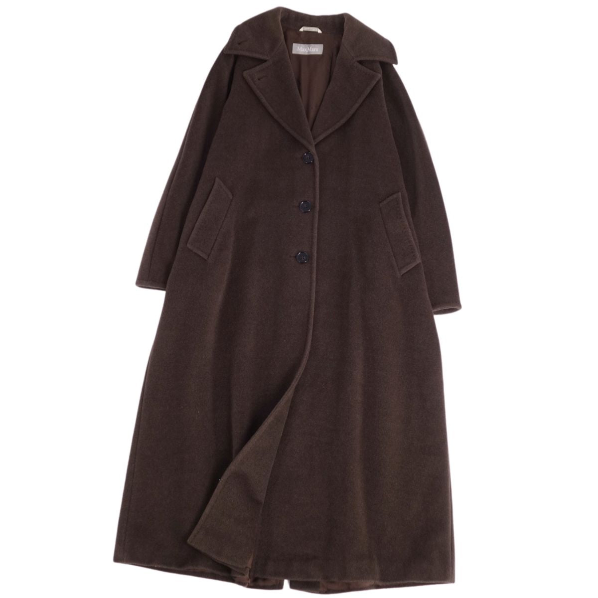 Max Mara Long Coat JI42 USA8 FB40 (Equivalent to M) Brown   Shenzhen