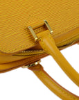 Louis Vuitton 2000 Yellow Epi Pont Neuf Handbag M52059