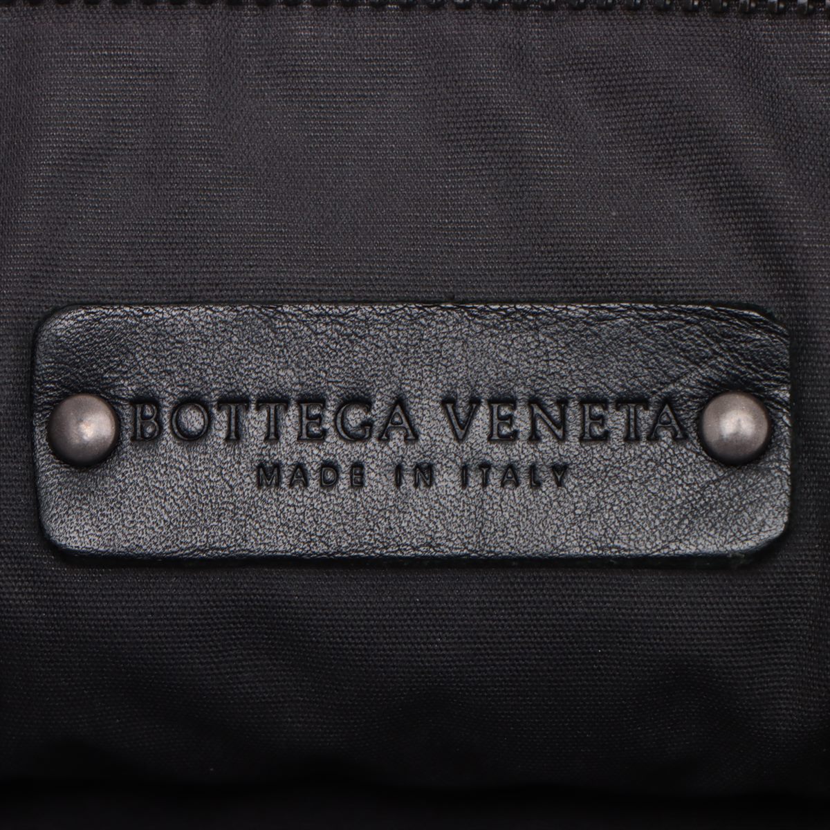 Bottega Veneta Intrecciato Leather Shoulder Bag Black