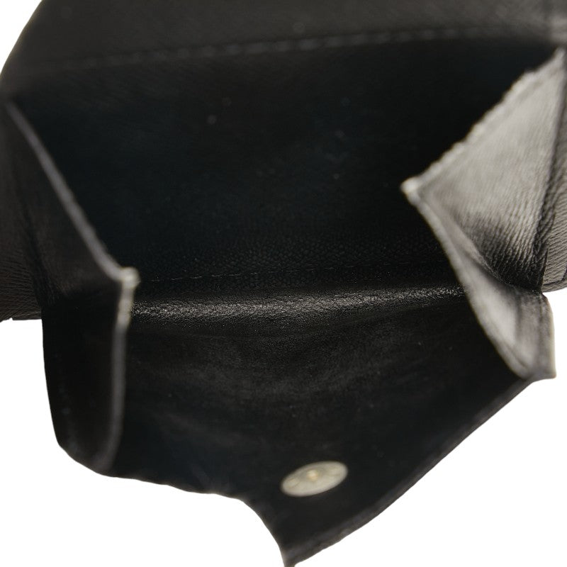 Louis Vuitton Damier Graphite Portefolio Marco Double Fold Wallet N62664 Black PVC Leather  Louis Vuitton
