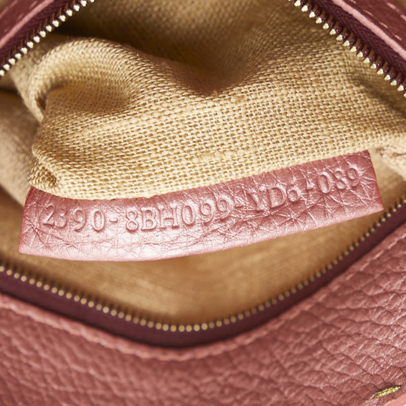 Fendi Selleria Handbag 8BH099 Pink Leather  Fendi