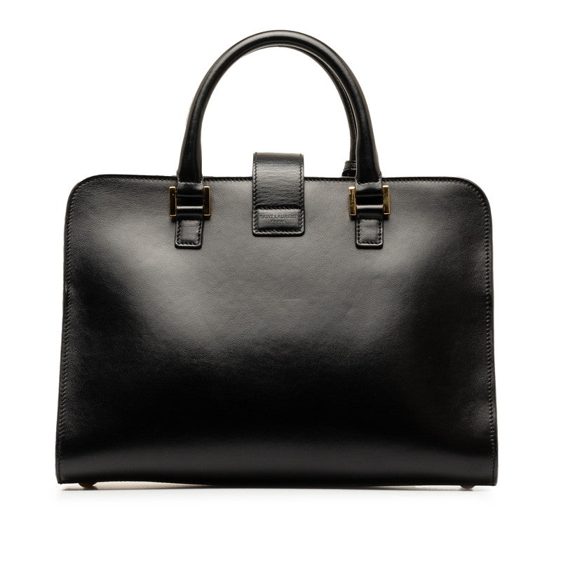 Saint Laurent Monogram Ba  Handbag 2WAY 472469 Black Leather  Saint Laurent