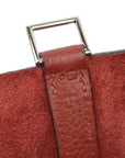 Hermes Rouge Garance Taurillon Clemence Picotin PM Handbag