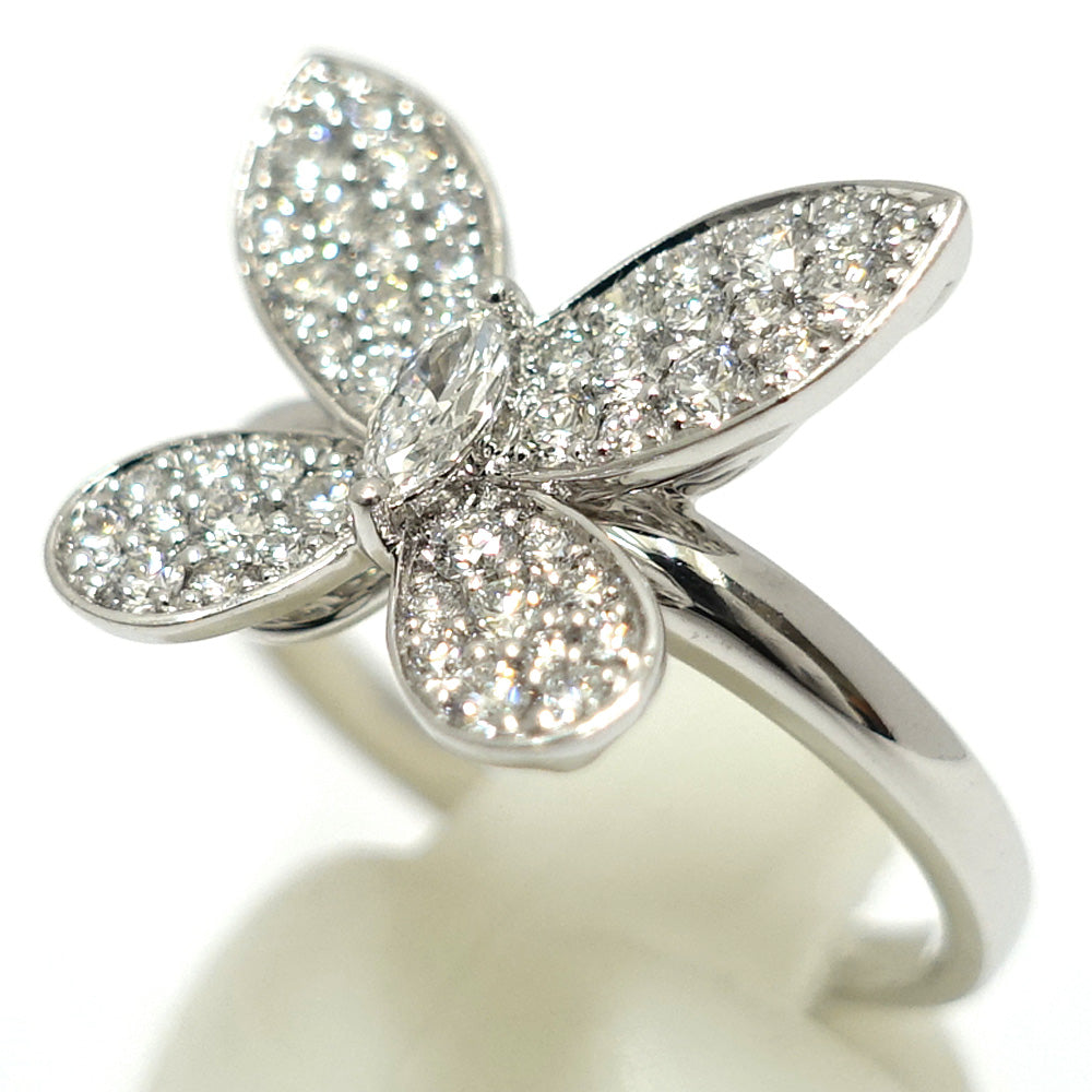 GRAFF Graph K18WG Pavé Butterfly Diamond Mini Ring 750WG Other Butterfly RGR523 Jewelry Finished