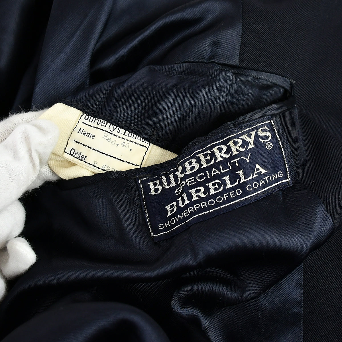 Burberry Coat Navy 