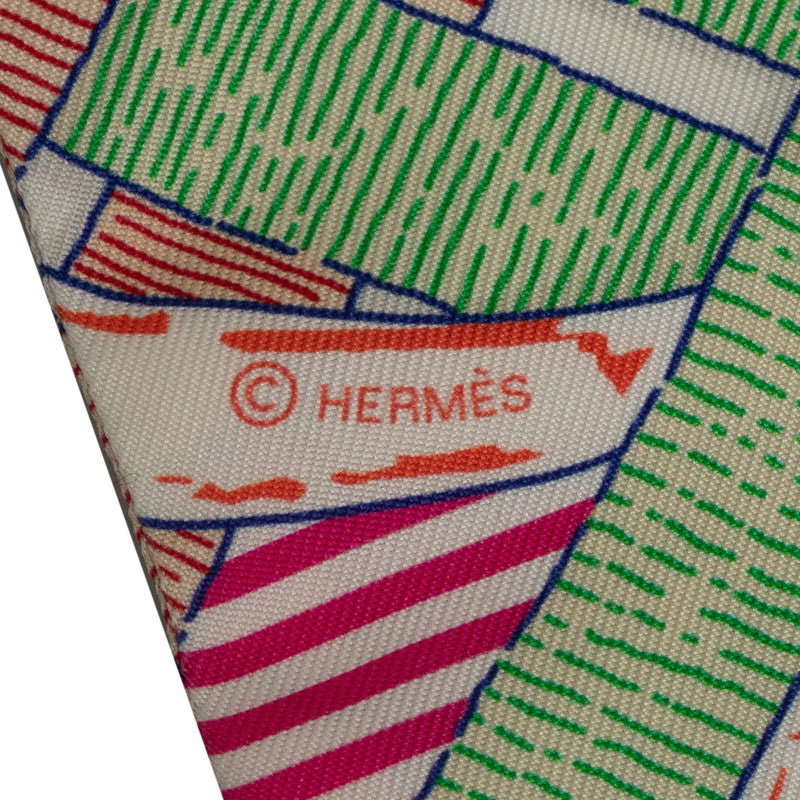 Hermes T-shirt Mors a Jouets Chemise Detail Horse Shirt Pink Multicolor Silk  Hermes