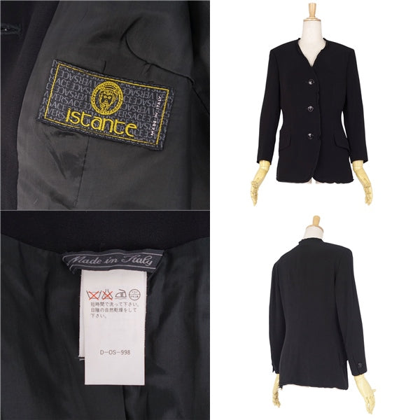 Istante istante Versace Jacket -Color Jacket Single Landless Fill Out  40 (M equivalent) Black