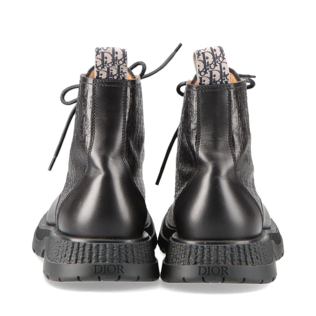 Dior 24SS Leather Short Boots EU43  Black Buffalo O&#39;Brien Box