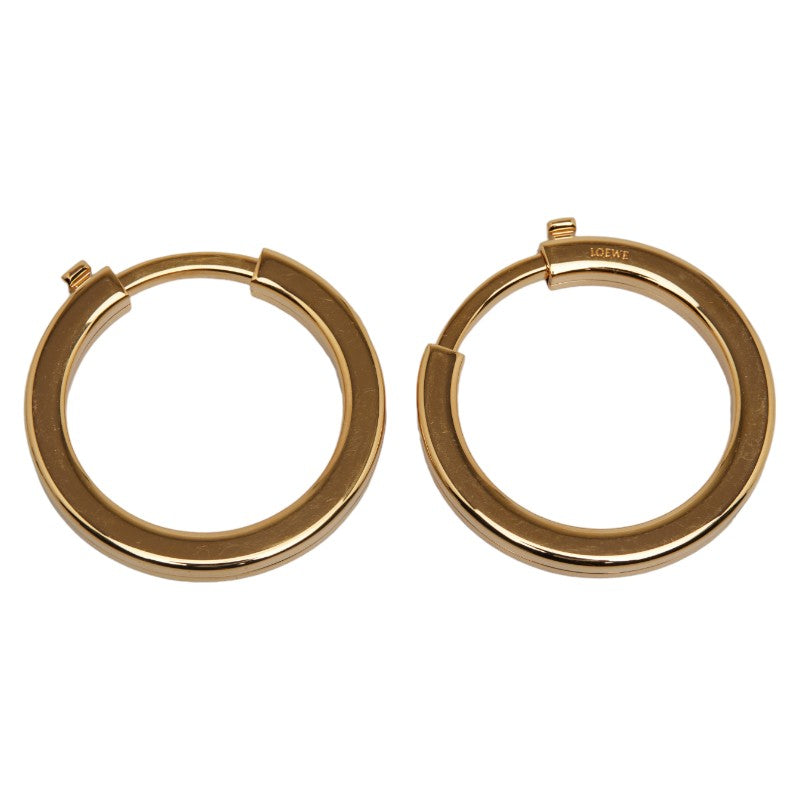 Loewe Hoop Ring Baggage Room Charm Key Holder Gold   LOEWE