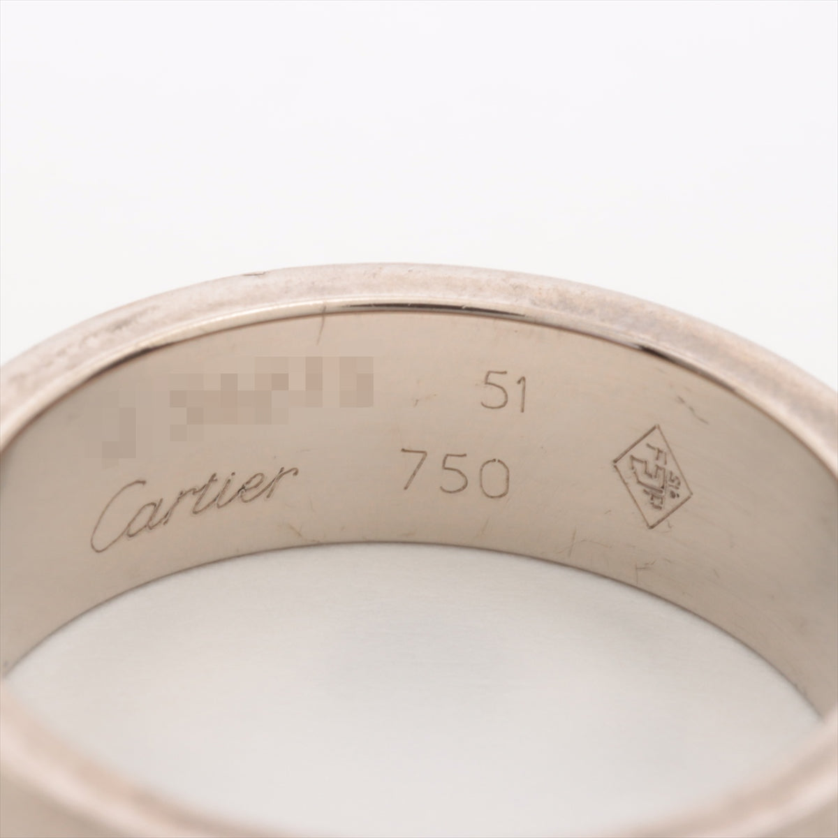 Cartier  Ring 750 (WG) 7.0g 51