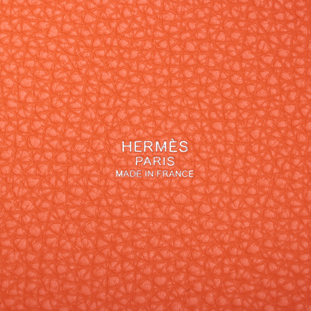 Hermes Picotin Lock MM clémence Orange Mini Silver G  W2024
