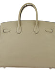 Hermes Tourterelle Gray Togo Birkin 35 Handbag