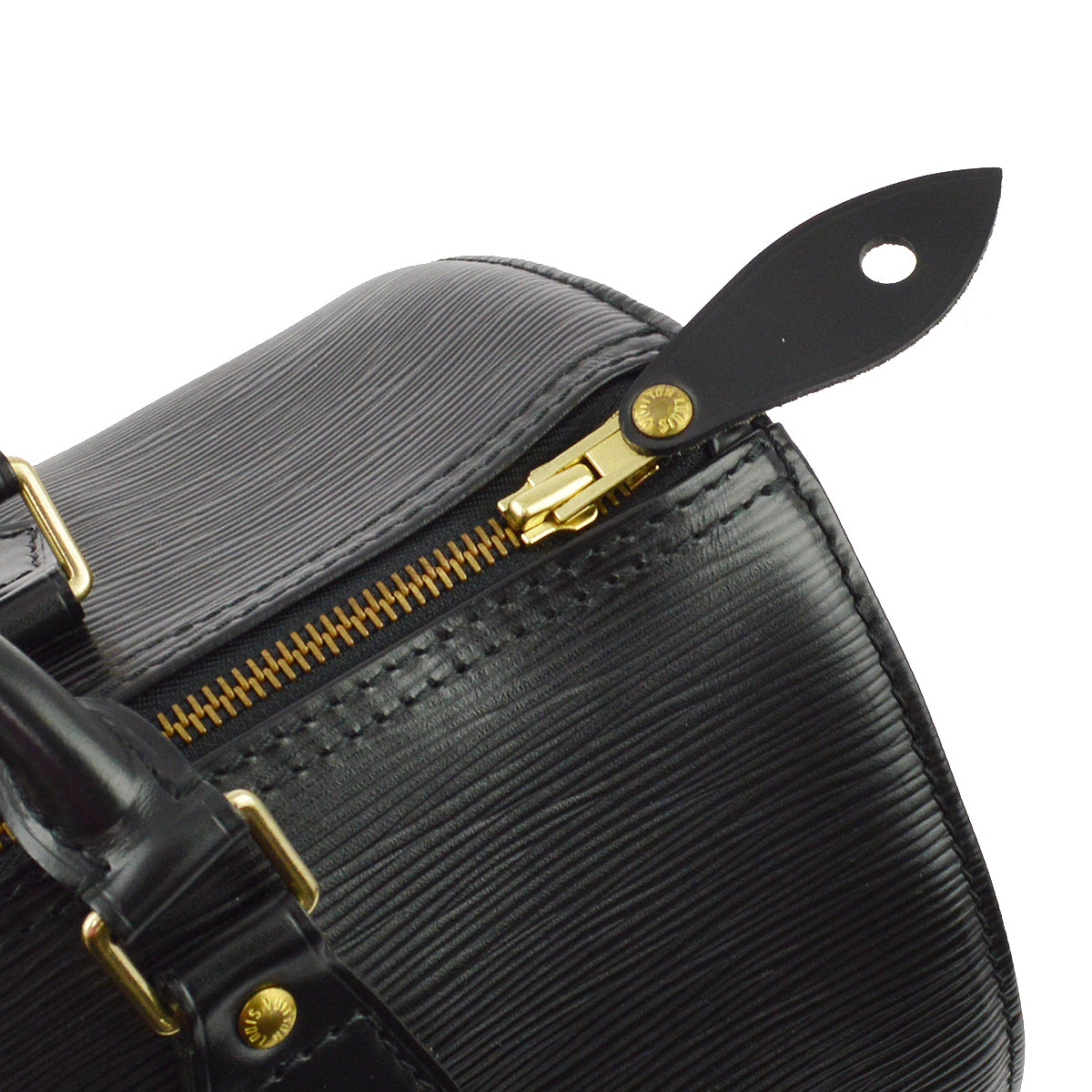 Louis Vuitton 1994 Black Epi Speedy 30 Handbag M43002
