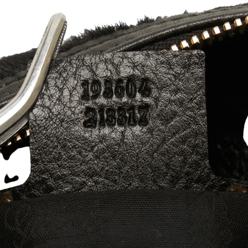 Gucci Handbag Mini Boston 193604 Black Leather  Gucci