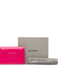 Balenciaga Card Case 499201 粉色皮革 BALENCIAGA