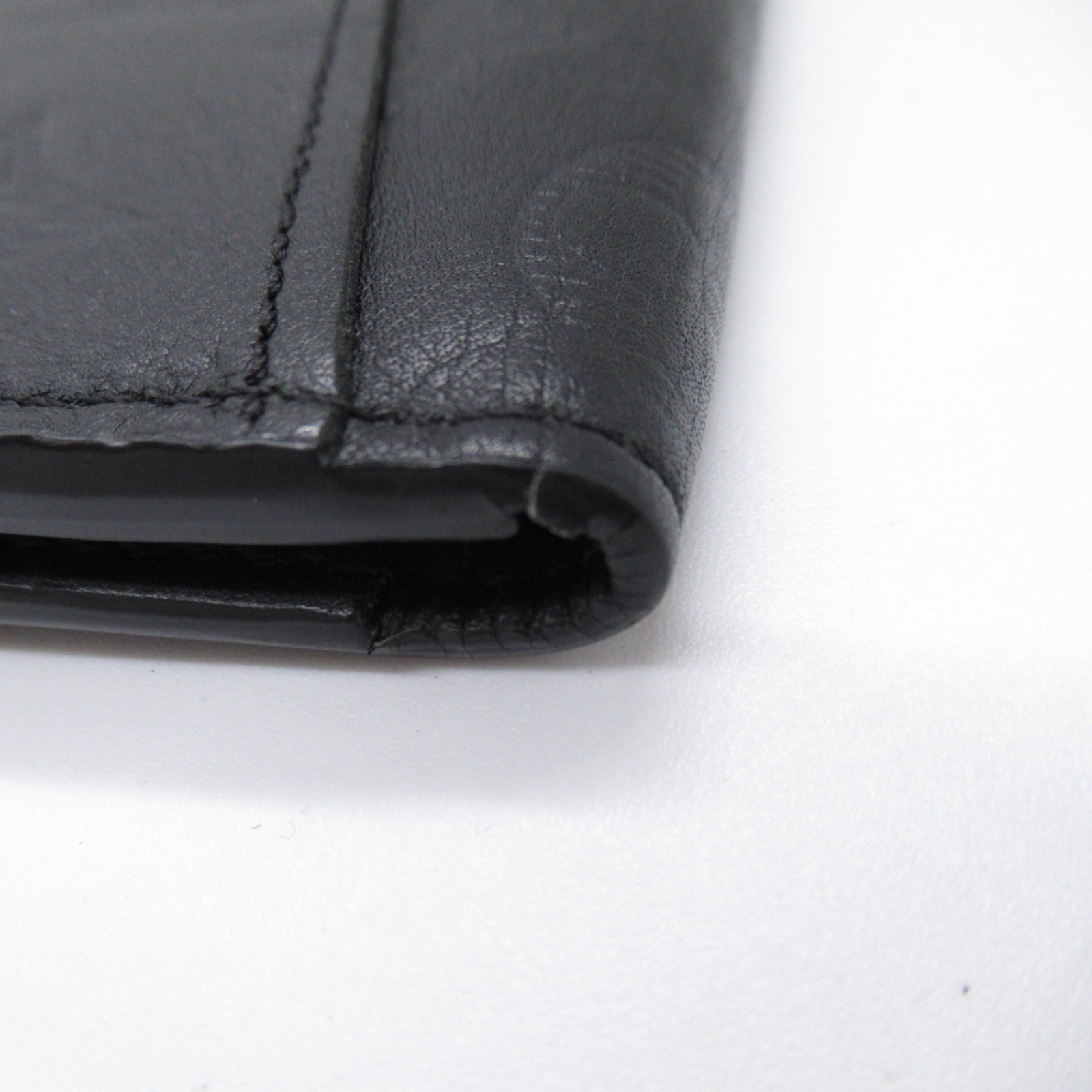Louis Vuitton Louis Vuitton Organizer Duposh Card Case Accessories Leather Monogram Shadow Men Black M62899