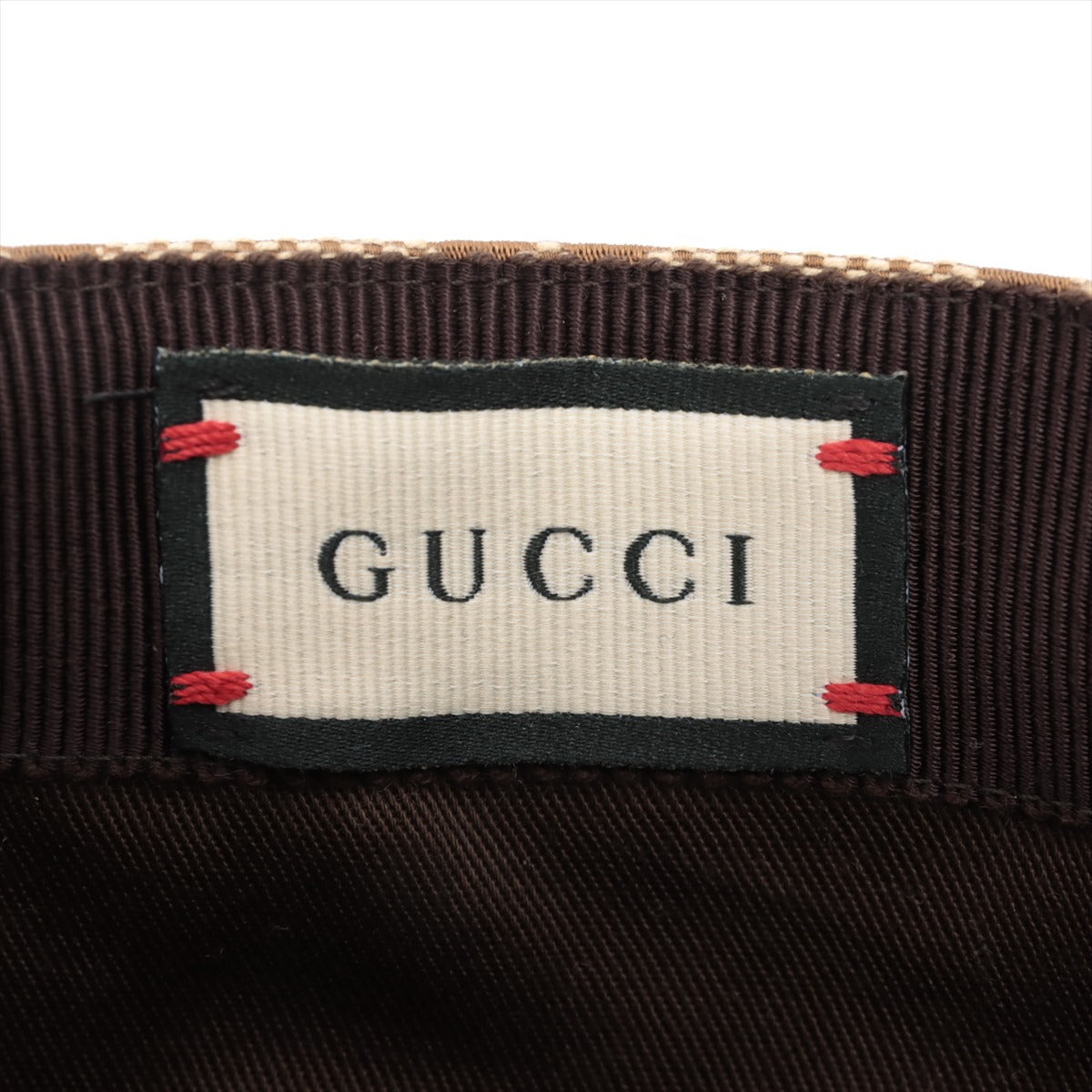 Gucci 200035 GG Canvas Capp Cotton  Polyester × Nylon Beige